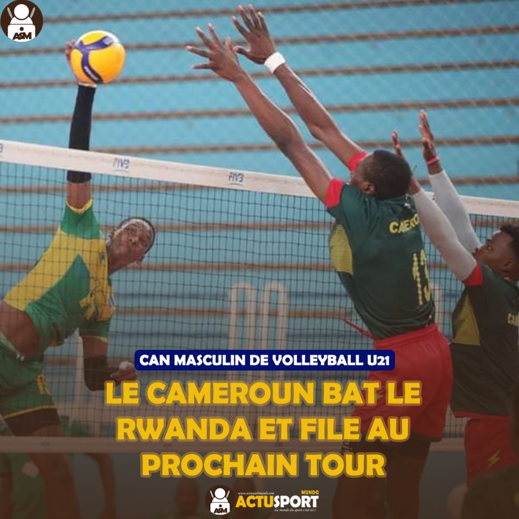 CAN Masculin De Volleyball U21 Le Cameroun Bat Le Rwanda Et File Au