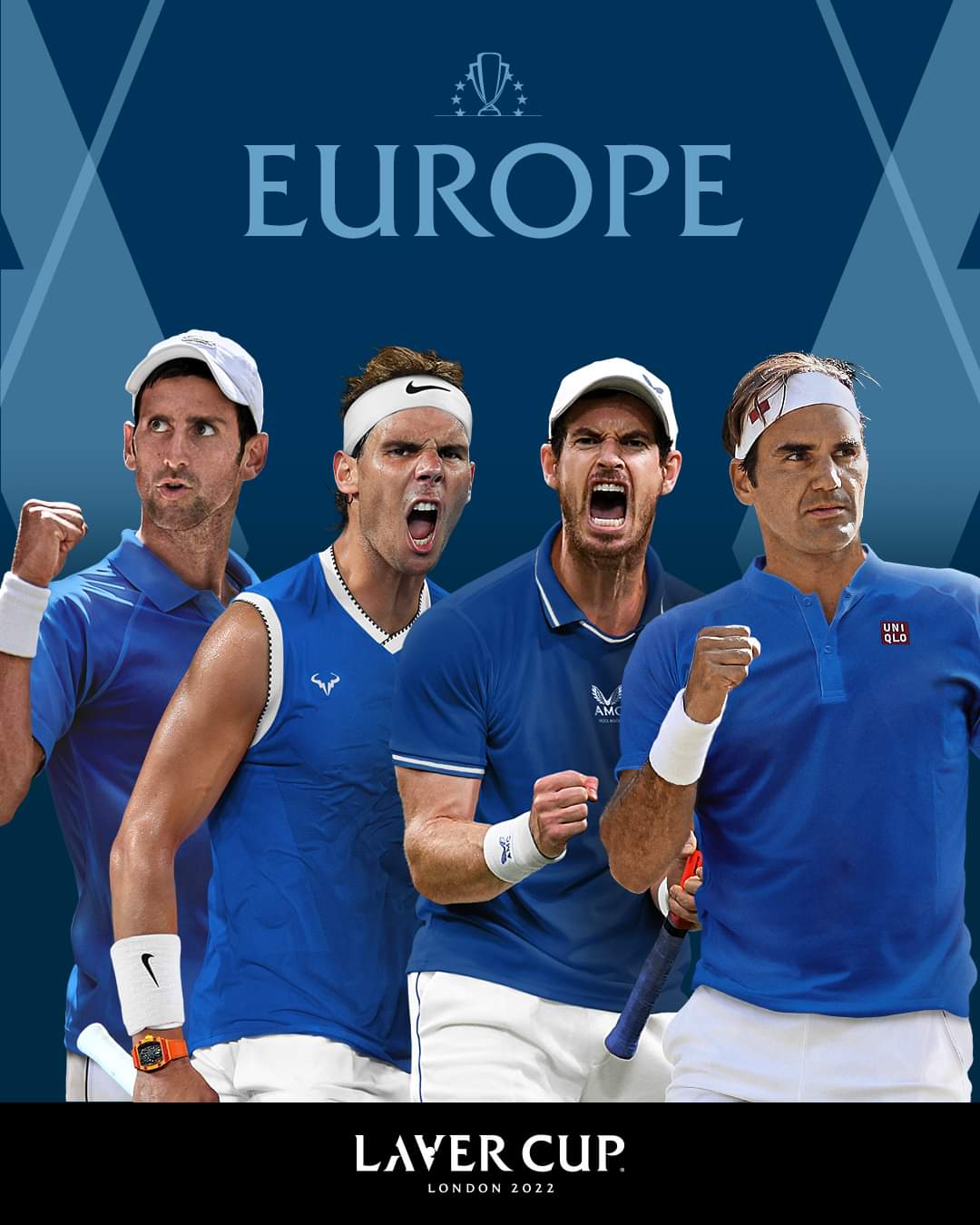 Laver Cup 2022 : Novak Djokovic jouera aux côtés de Rafael Nadal, Roger Federer et Andy MurrayLaver Cup 2022 : Novak Djokovic jouera aux côtés de Rafael Nadal, Roger Federer et Andy Murray