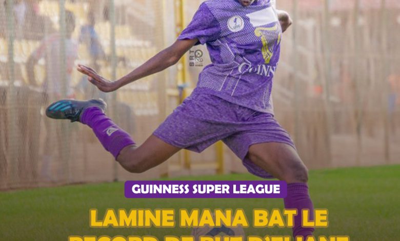 LAMINE MANA BAT LE RECORD DE BUT D’ELIANE BIBOUT