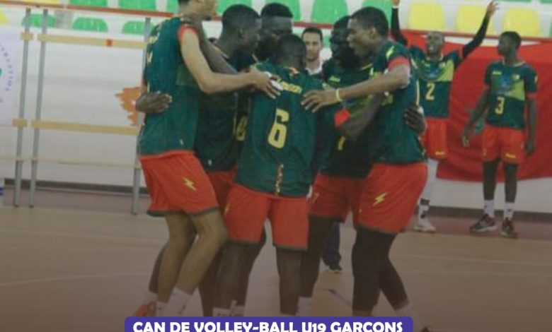 CAN DE VOLLEY-BALL U19 GARÇONS LE CAMEROUN DECROCHE LE BRONZE