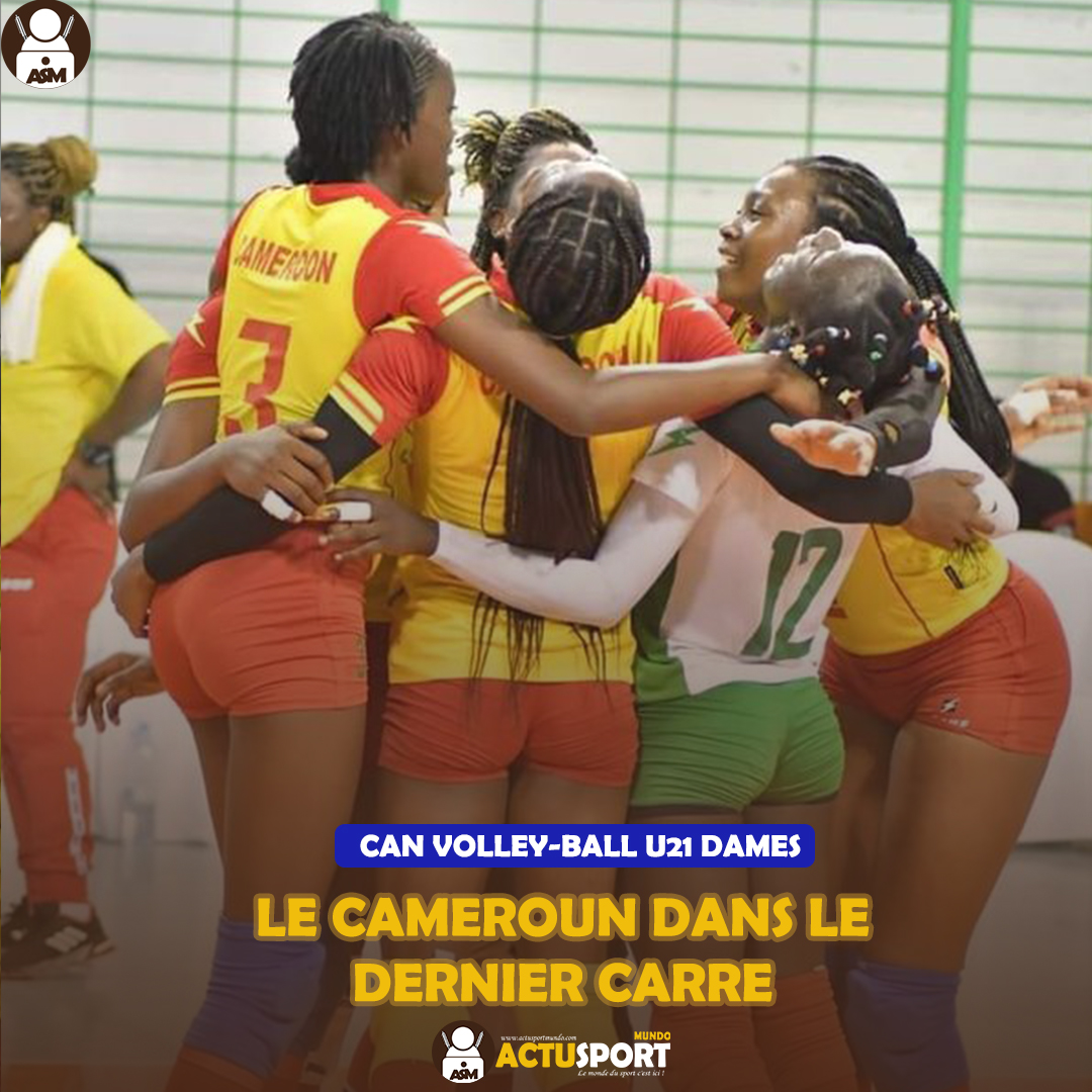 CAN Volley-ball U21 Dames le Cameroun dans le dernier carré