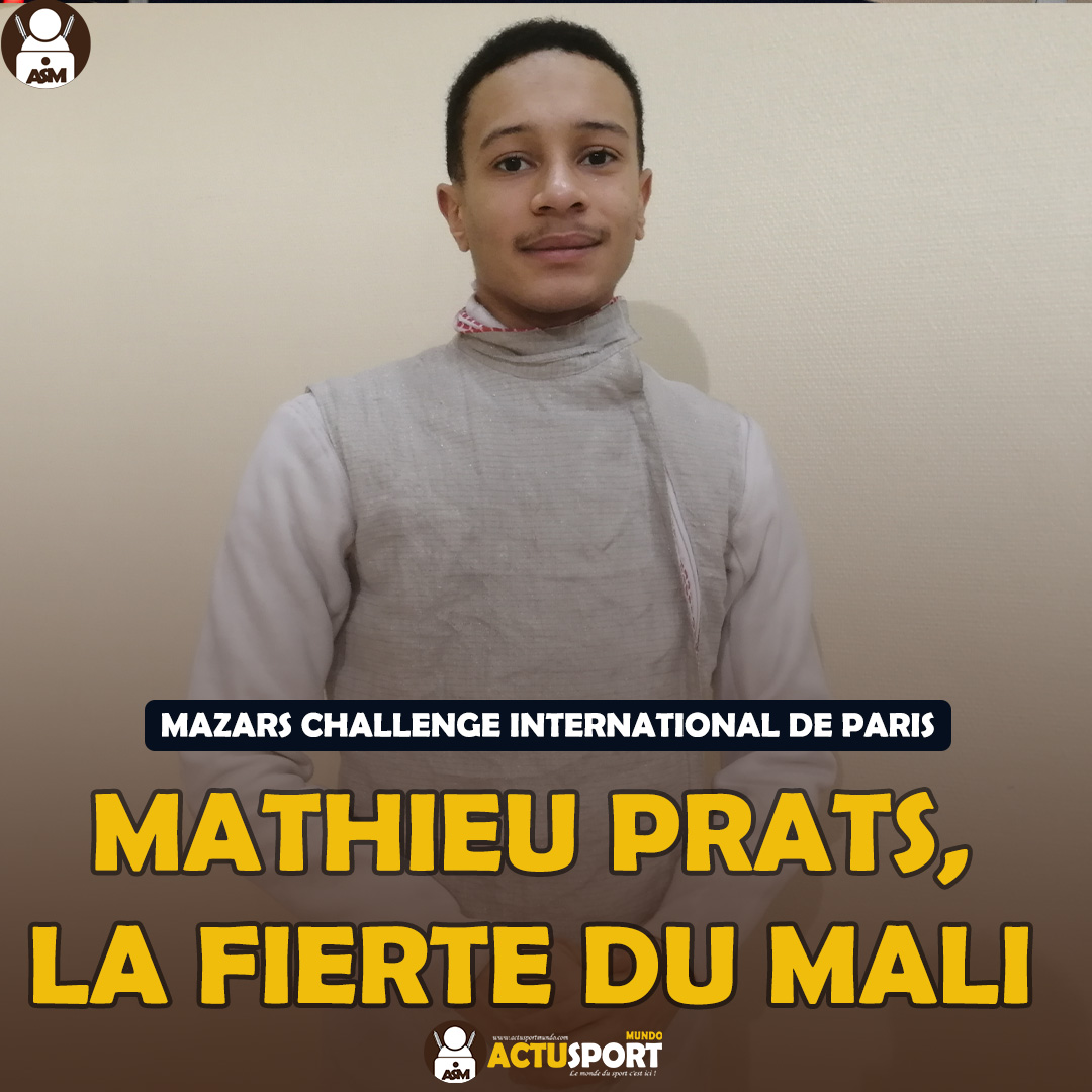 Mazars Challenge International de Paris Mathieu PRATS la fierté du Mali