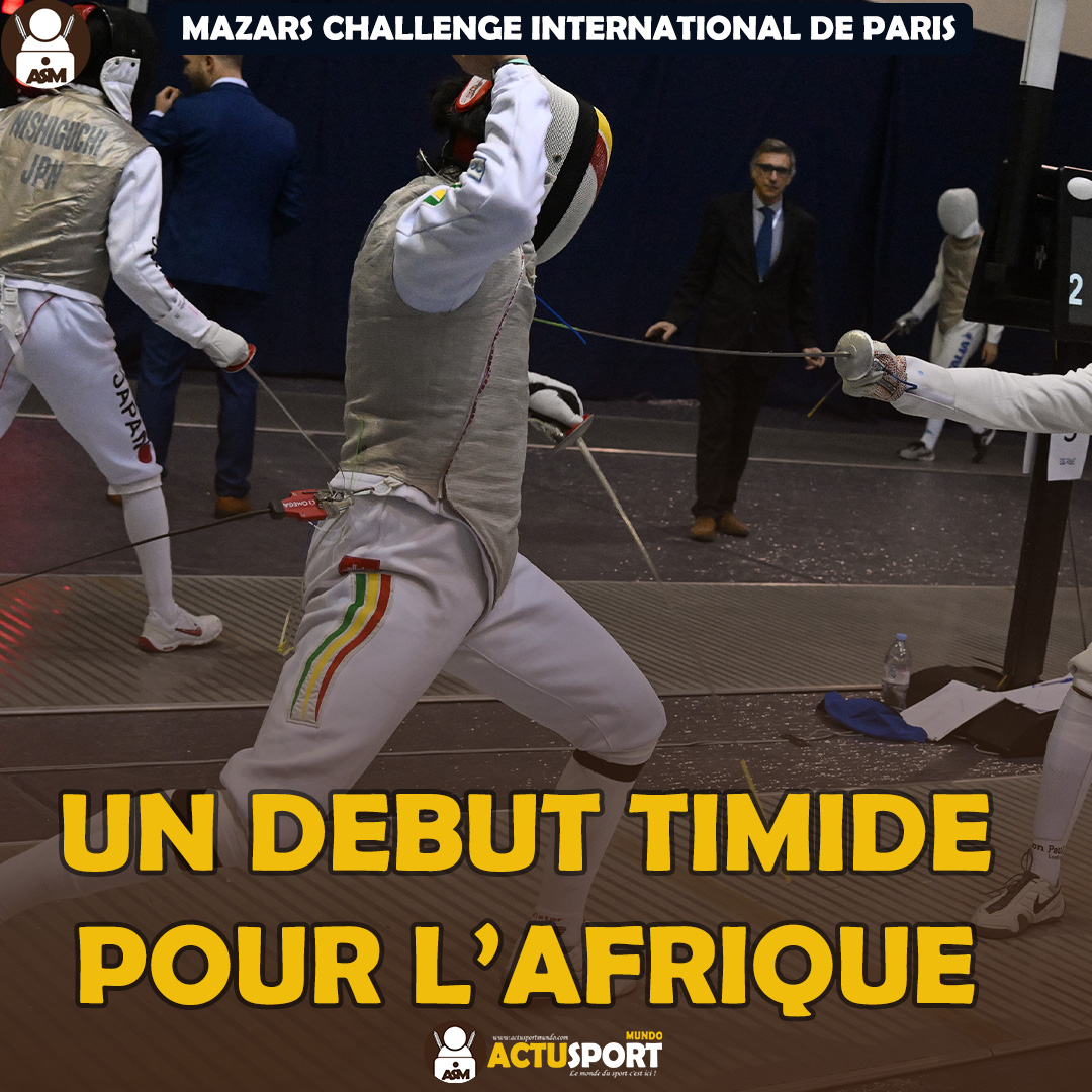Mazars Challenge International de Paris Un début timide pour l’Afrique