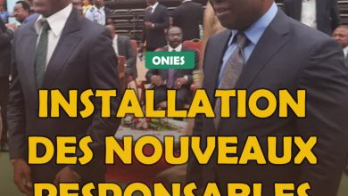 ONIES : INSTALLATION DES NOUVEAUX RESPONSABLES