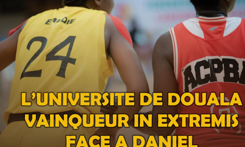 CNESD/FINAL FOUR - L’UNIVERSITE DE DOUALA VAINQUEUR IN EXTREMIS FACE A DANIEL BATTISTON _ © image - FECABASKET_