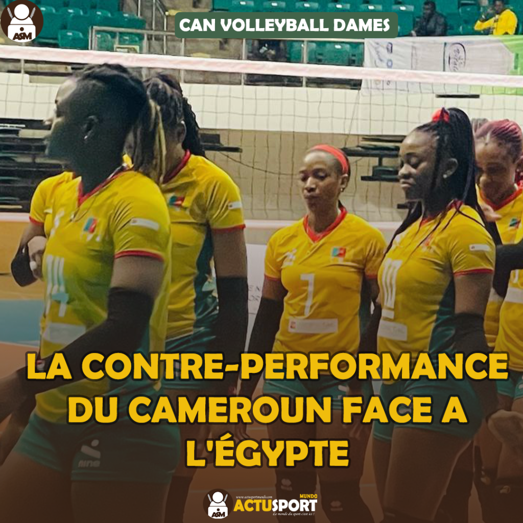 Can Volleyball Dames La Contre Performance Du Cameroun Face à LÉgypte Actu Sport Mundo 