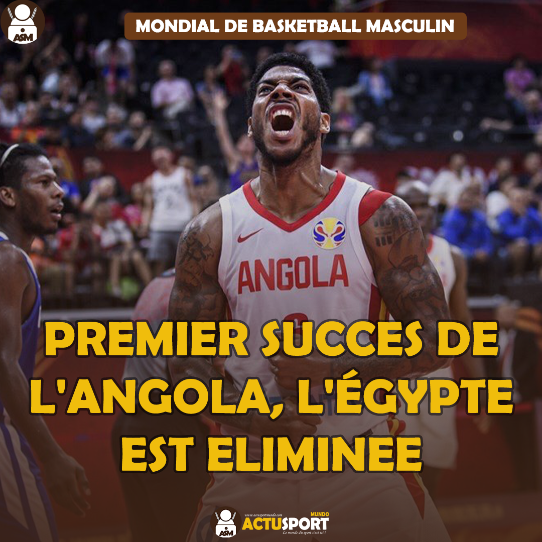 Mondial de Basketball Masculin : premier succès de l'Angola, l'Égypte est éliminée