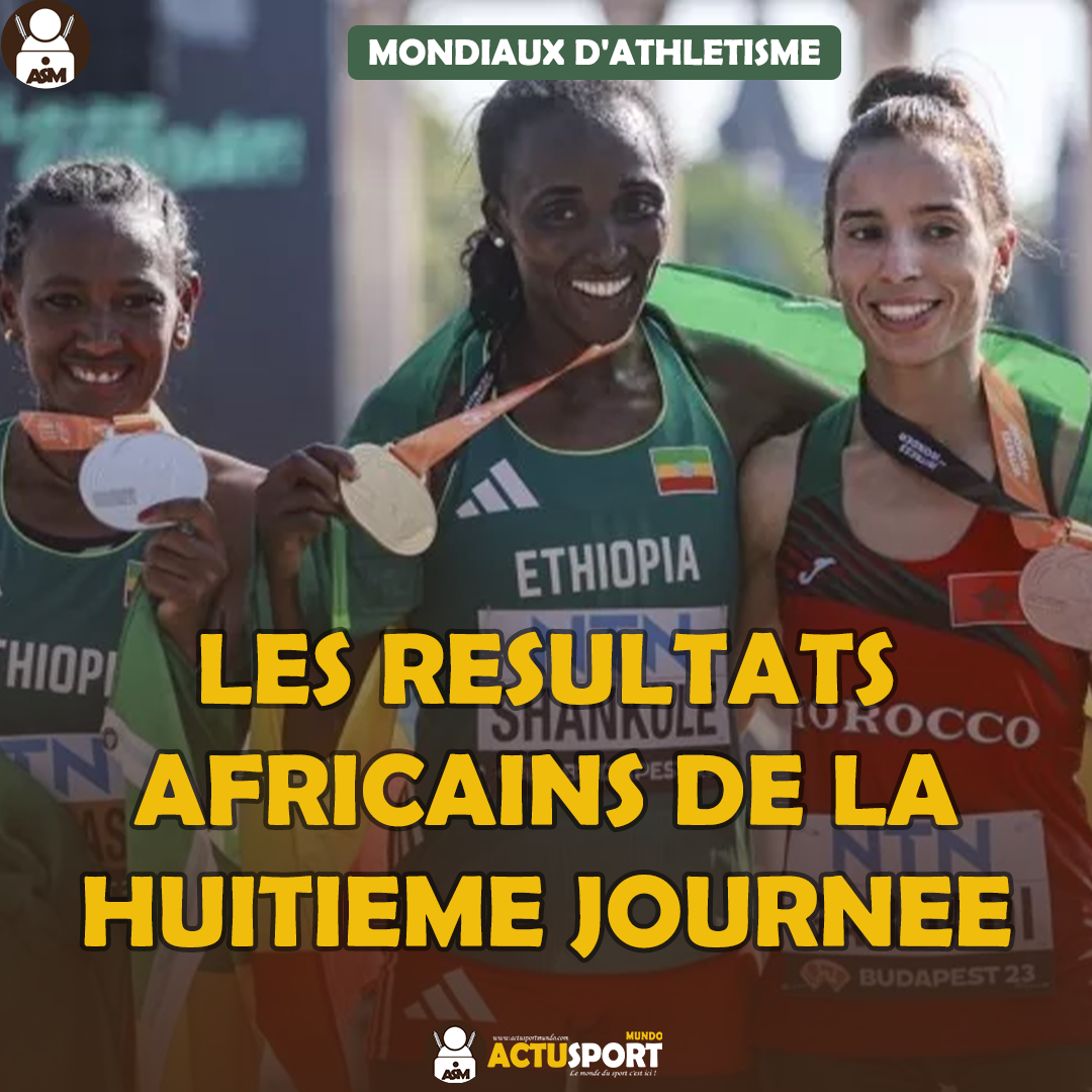 Mondiaux d'athlétisme - les résultats Africains de la huitième journée