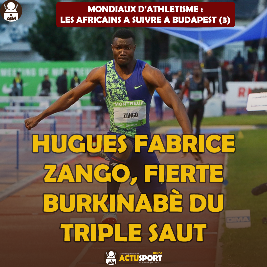Mondiaux d'athlétisme/les Africains à suivre à Budapest (3) - Hugues Fabrice Zango, fierté Burkinabè du triple saut