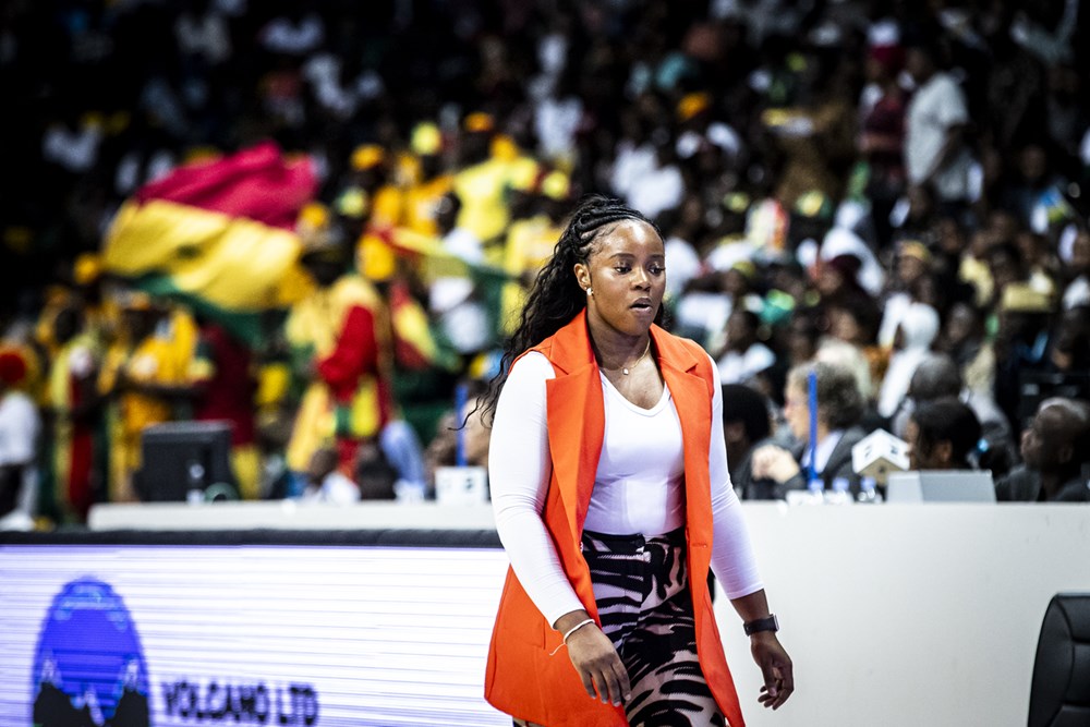 Rena Wakama entraineuse de l'équipe féminine de basketball nigériane 