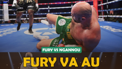 Fury vs Ngannou - Fury va au tapis et gagne