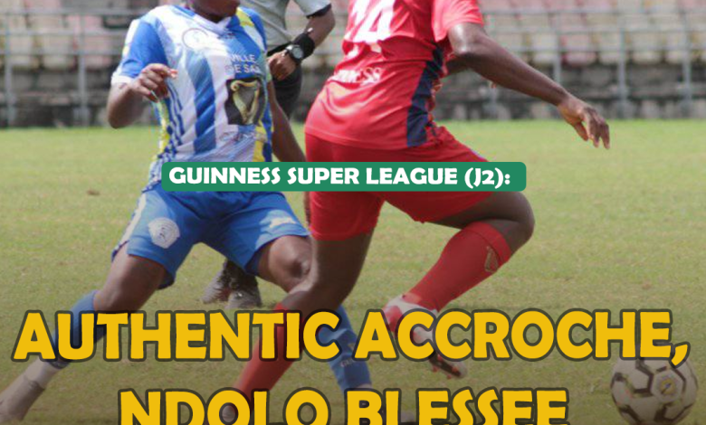 Guinness Super League (J2) - Authentic accroché, Ndolo blessée