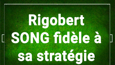 MUNDO DE CAN : Rigobert SONG fidèle à sa stratégie