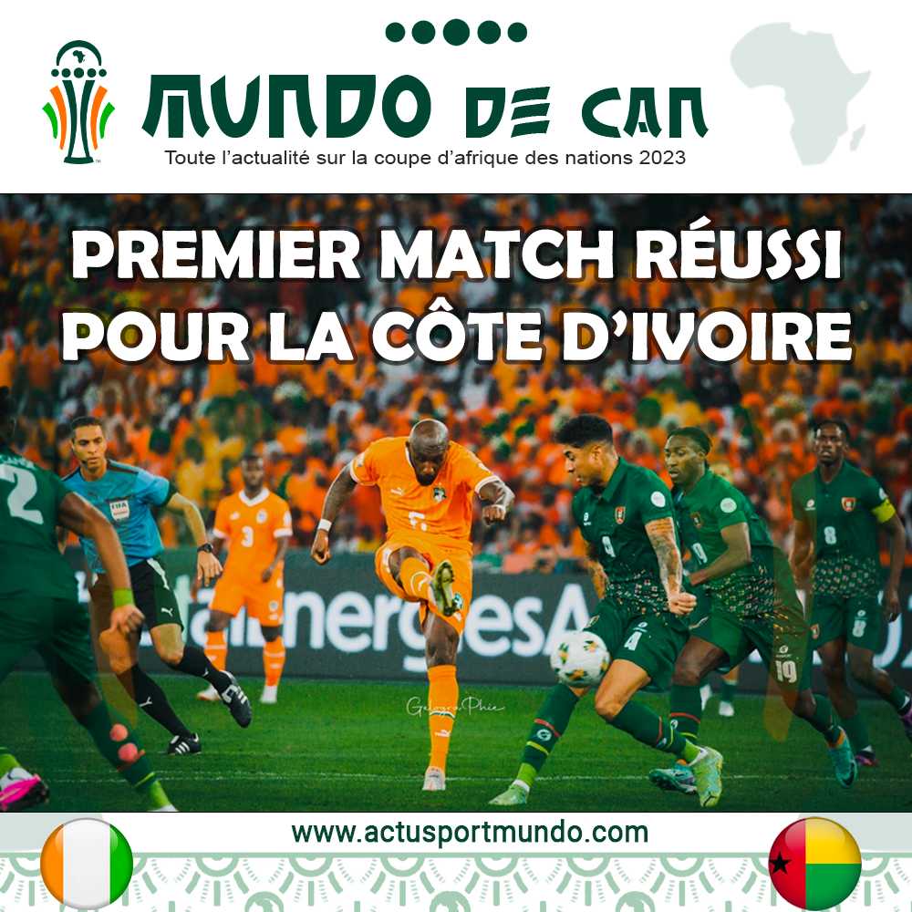 MUNDO DE CAN : Premier match réussi pour la Côte d’ivoire