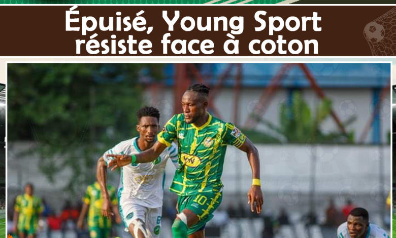ACTU PLAY-OFFS - Épuisé, Young Sport résiste face à coton