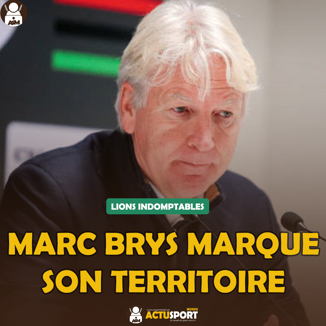 LIONS INDOMPTABLES - MARC BRYS MARQUE SON TERRITOIRE