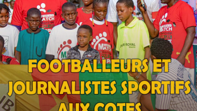 SPORT ET ETUDES: FOOTBALLEURS ET JOURNALISTES SPORTIFS AUX COTES DES ORPHELINS.