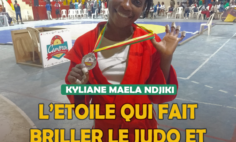 Kyliane Maëla Ndjiki (20 ans) pose déjà des grands pas dans l’univers du Judo et du Sambo au pays de Sopie Anita Mbella.