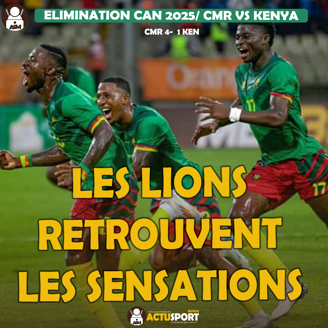 ELIMINATOIRES CAN 2025: CMR VS KEN