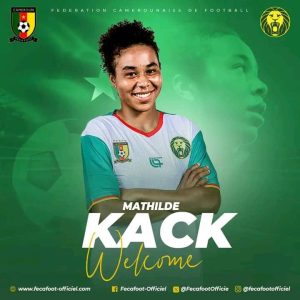 La nouvelle lionne indomptable Mathilde Kack