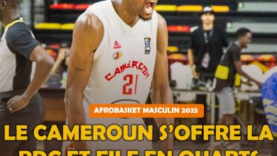 AfroBasket Masculin 2025 : Le Cameroun s’offre la RDC et file en quarts de finale