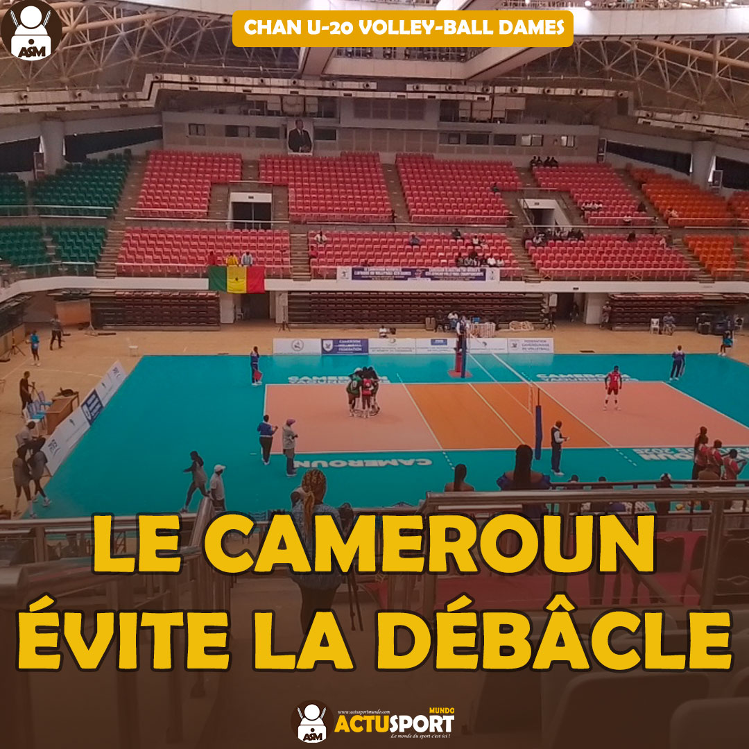 CHAN U-20 VOLLEY-BALL DAMES : Le Cameroun évite la débâcle