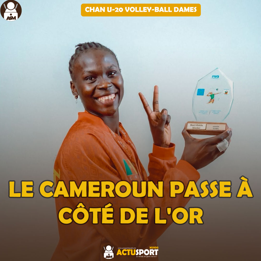 CHAN U-20 VOLLEY-BALL DAMES: Le Cameroun passe à côté de l'Or