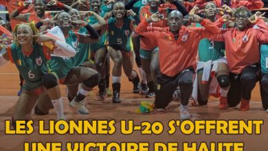 CHAN U-20 VOLLEY-BALL DAMES : Les Lionnes U-20 s'offrent une victoire de haute volée face au Kenya