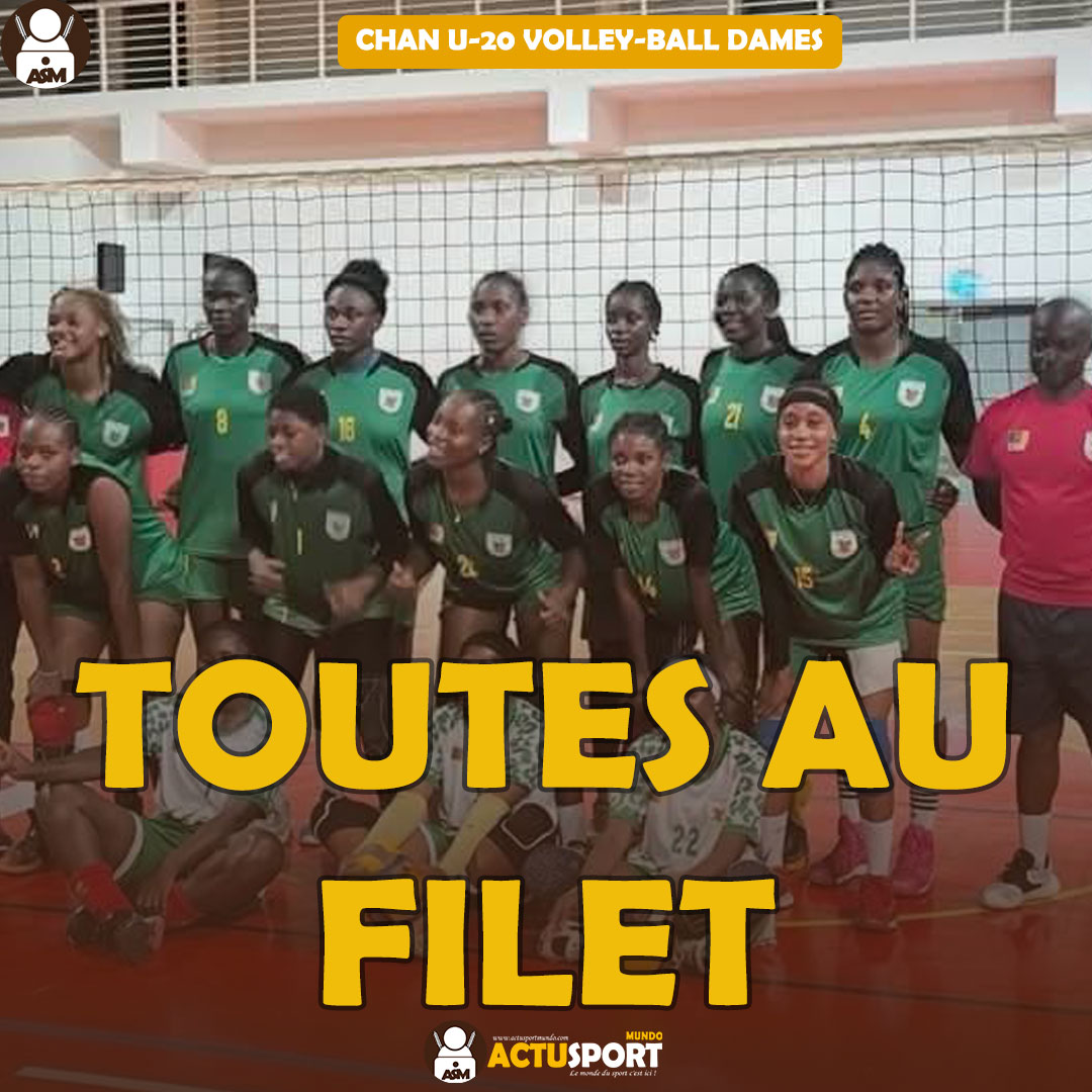 CHAN U-20 VOLLEY-BALL DAMES : TOUTES AU FILET