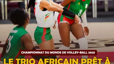 Championnat du monde de volley-ball 2025 : le trio africain prêt à briller en Thaïlande