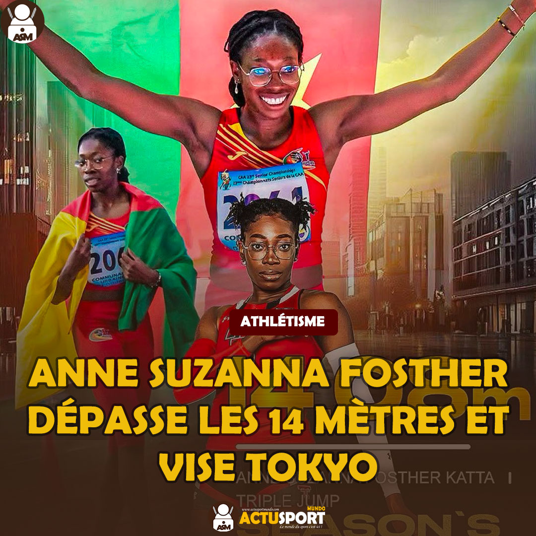 Athlétisme : Anne Suzanna Fosther dépasse les 14 mètres et vise Tokyo