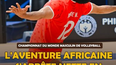 CHAMPIONNAT DU MONDE MASCULIN DE VOLLEYBALL : L'aventure africaine s'arrête nette en huitièmes