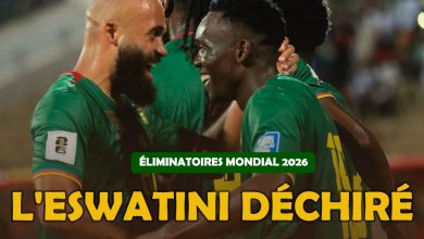 Éliminatoires Mondial 2026 : L'Eswatini déchiré par les lions
