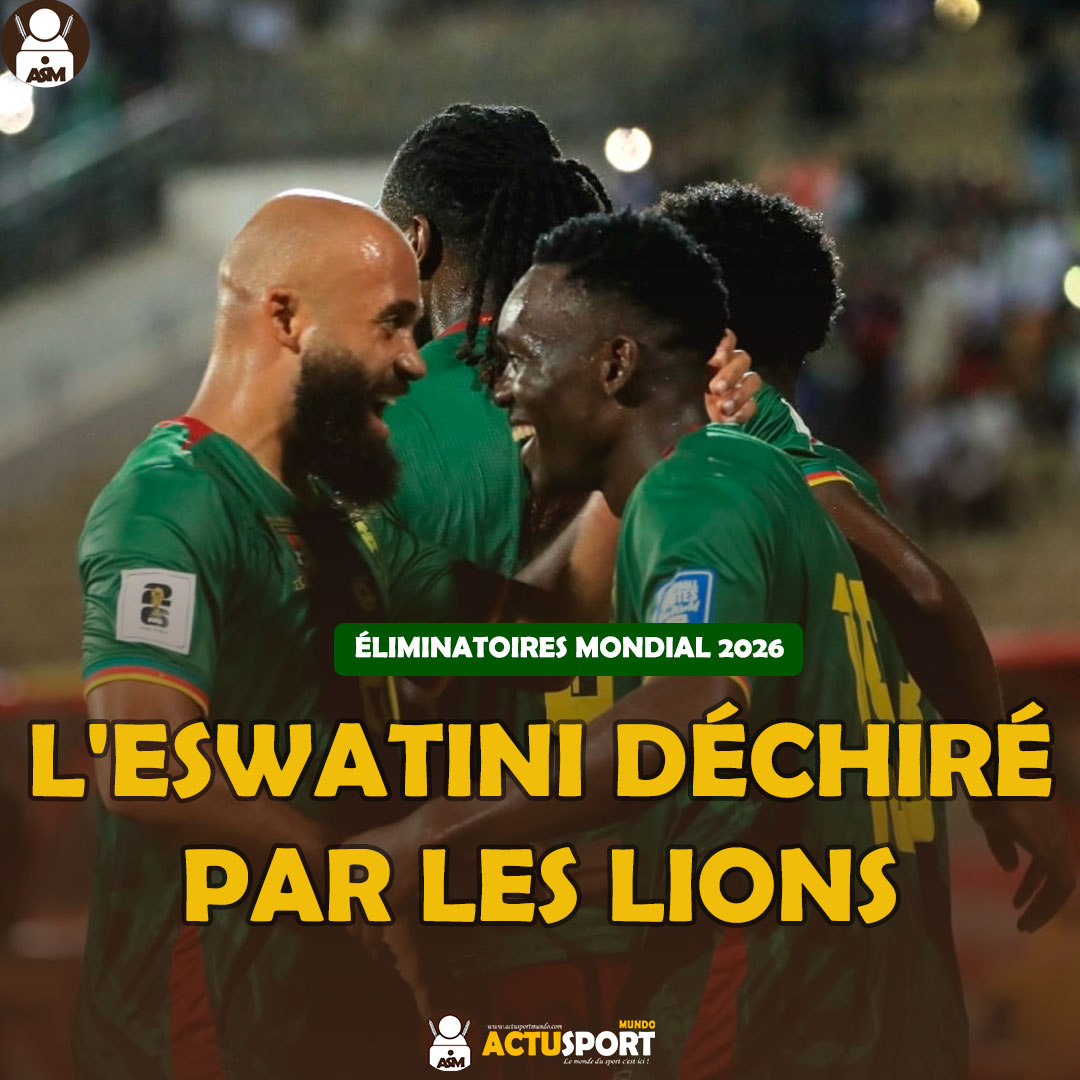 Éliminatoires Mondial 2026 : L'Eswatini déchiré par les lions