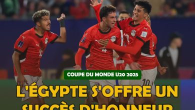 COUPE DU MONDE U20 : L'Égypte s'offre un succès d'honneur face au Chili