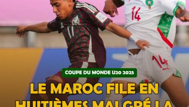 COUPE DU MONDE U20 : Le Maroc file en huitièmes malgré la défaite