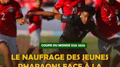 COUPE DU MONDE U20 : Le naufrage des Jeunes Pharaons face à la Nouvelle-Zélande