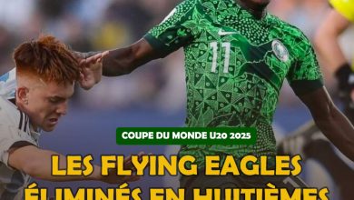 COUPE DU MONDE U20: Les Flying Eagles éliminés en huitièmes