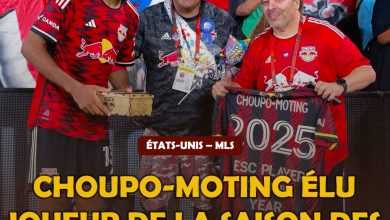 ÉTATS-UNIS – MLS : Choupo-Moting élu Joueur de la Saison des New York Red Bulls