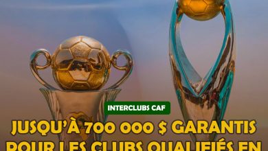INTERCLUBS CAF : Jusqu’à 700 000 $ garantis pour les clubs qualifiés en phase de groupes
