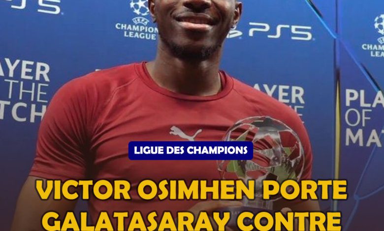 LIGUE DES CHAMPIONS : Victor Osimhen porte Galatasaray contre Bodø/Glimt