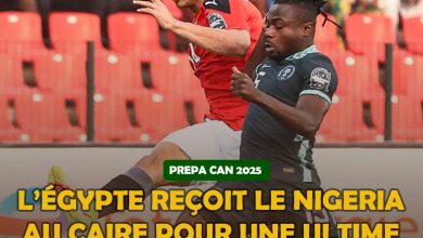 PREPA CAN 2025 : L’Égypte reçoit le Nigeria au Caire pour une ultime préparation
