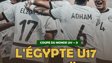 COUPE DU MONDE U17 2025 – (J1) : L'Égypte U17 plie le Haïti U17