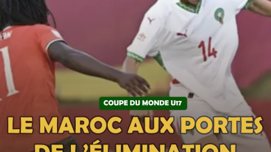 COUPE DU MONDE U17 : le Maroc aux portes de l’élimination