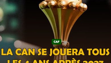 CAF : La CAN se jouera tous les 4 ans après 2027