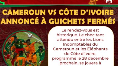 CAN 2025 : Cameroun vs Côte d’Ivoire annoncé à guichets fermés
