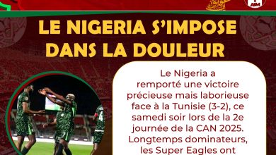CAN 2025 : Le Nigeria s’impose dans la douleur