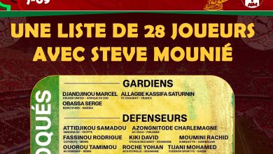 CAN 2025 – Bénin : Une liste de 28 joueurs avec Steve Mounié