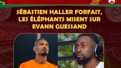 CAN 2025 – Côte d’Ivoire : Sébastien Haller forfait, les Éléphants misent sur Evann Guessand