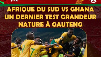 Prépa CAN 2025 : Afrique du Sud vs Ghana, un dernier test grandeur nature à Gauteng